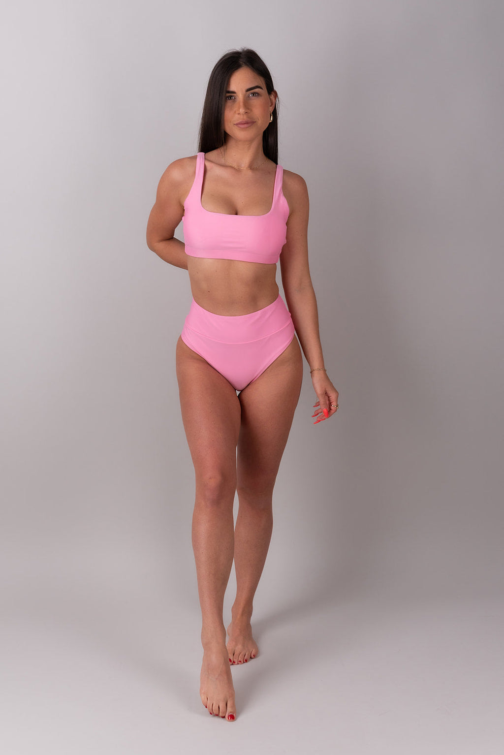 Shell Queen Top Raspberry