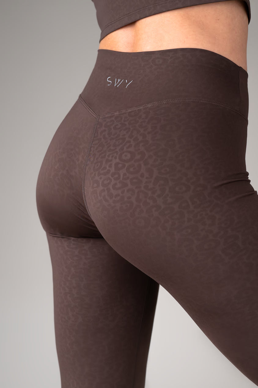 Leopard No Scrunch Leggings