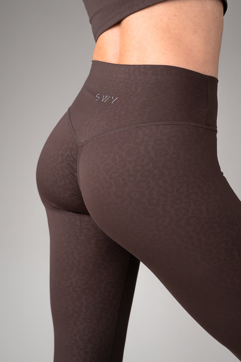 Leopard Hidden Scrunch Leggings