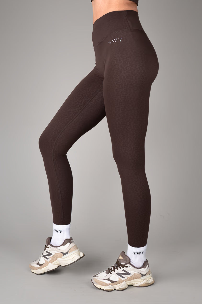 Leopard Hidden Scrunch Leggings