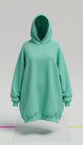 Fresh Mint Oversized Hoodie